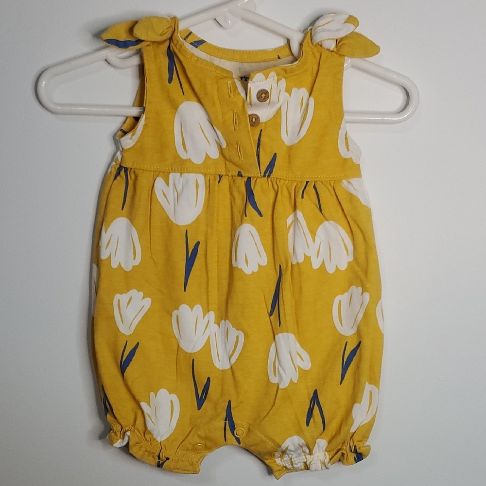 Carter's Bright Yellow Baby Onesie